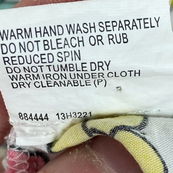 Karen Walker Geometric Tie Front Flower Top Hi There Size 10 Floral Hippie Print - Picture 7 of 8